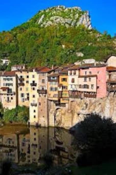 Confortable Au Pied Du Vercors Pont-en-Royans Exterior foto